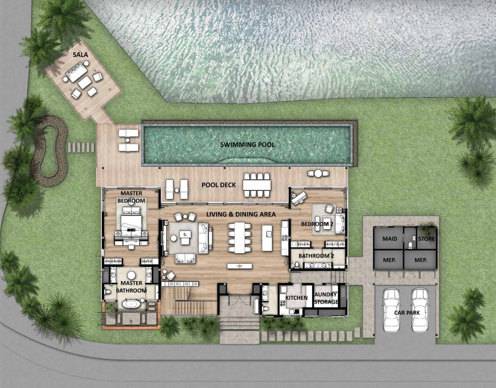 Luxury 4-Bedroom Villa: VANA 4 2